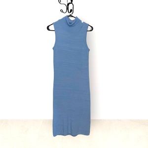 Blue G.a.s co. Knit sleeveless dress.